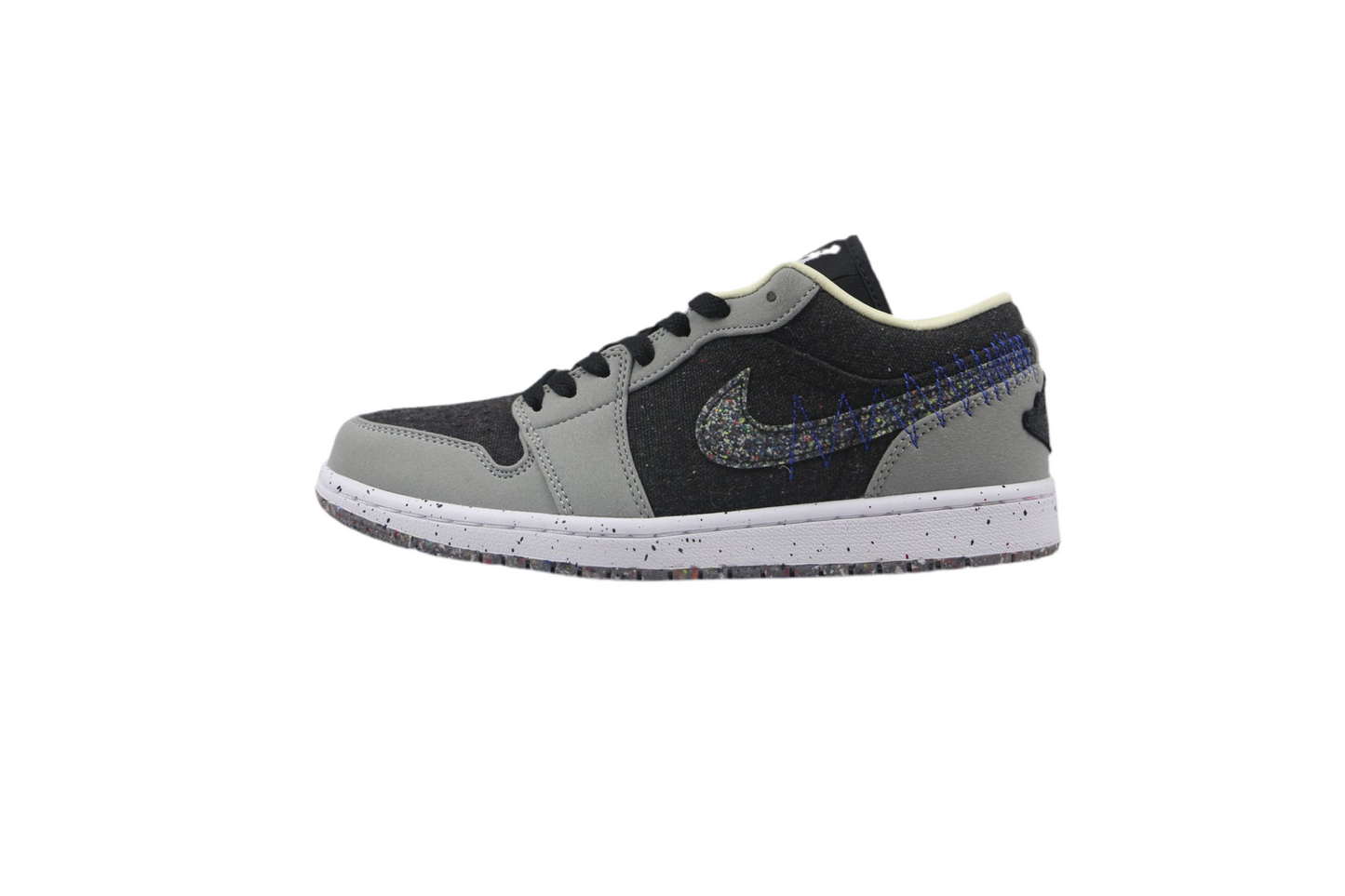 Jordan 1 Low SE Crater Black Grey