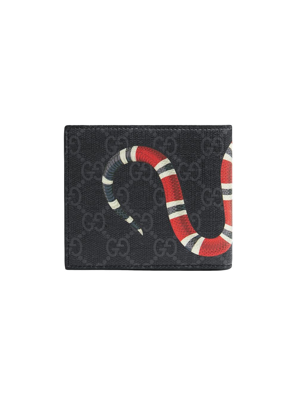 Gucci Carteira GG Supreme com estampa Kingsnake