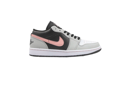 Jordan 1 Low Black Grey Pink