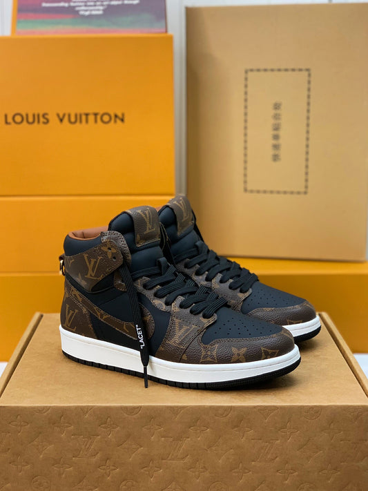 LOUIS VUITTON × NIKE AIR FORCE 1 Sneaker High-tops