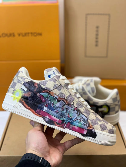 LOUIS VUITTON × NIKE AIR FORCE 1 Sneaker