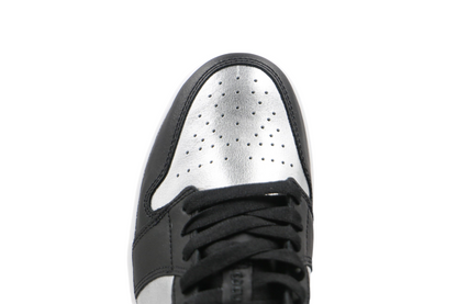 Jordan 1 Low Black Metallic Silver