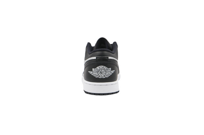 Jordan 1 Low Black Metallic Silver