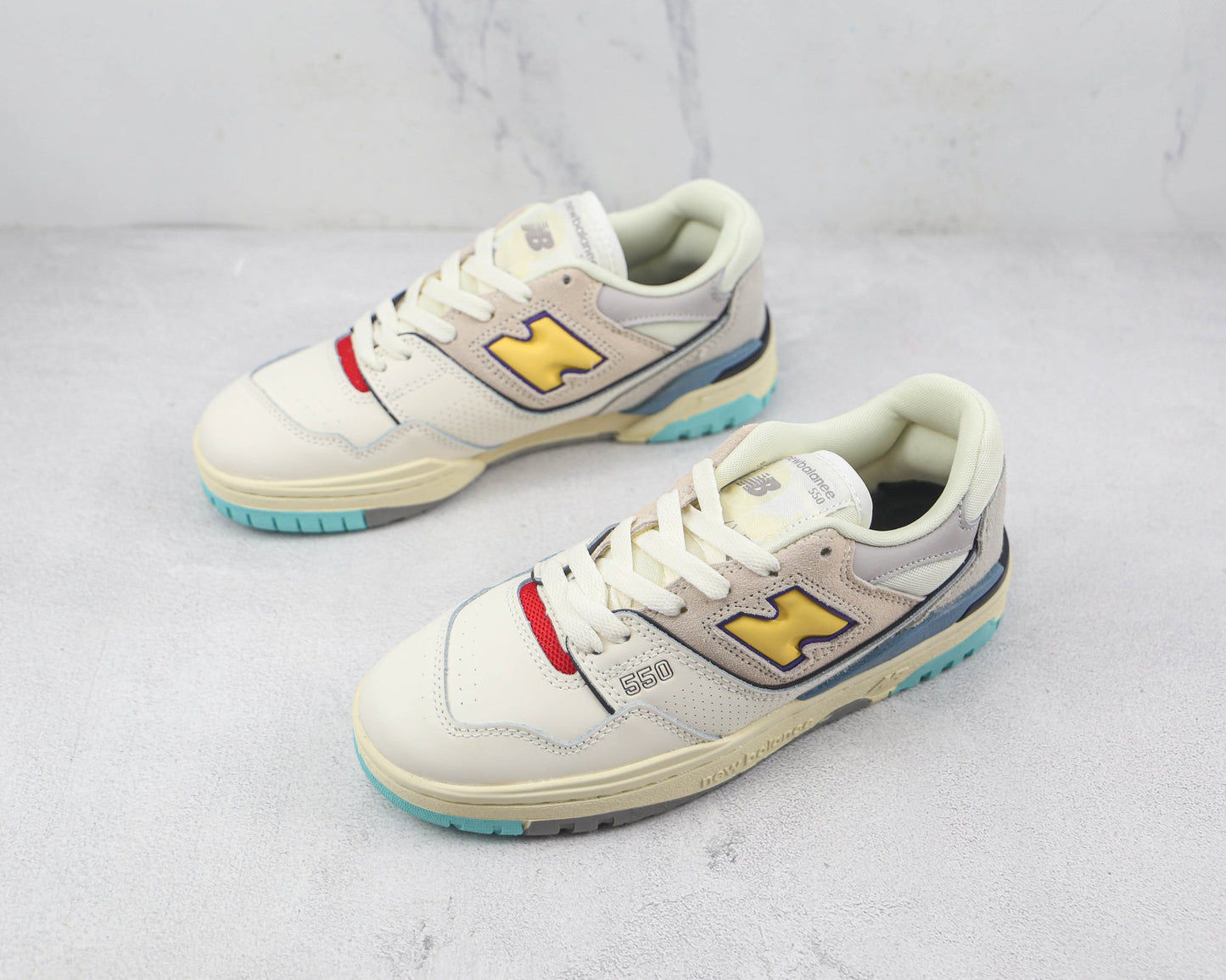 New Balance 550 Sea Salt Yellow