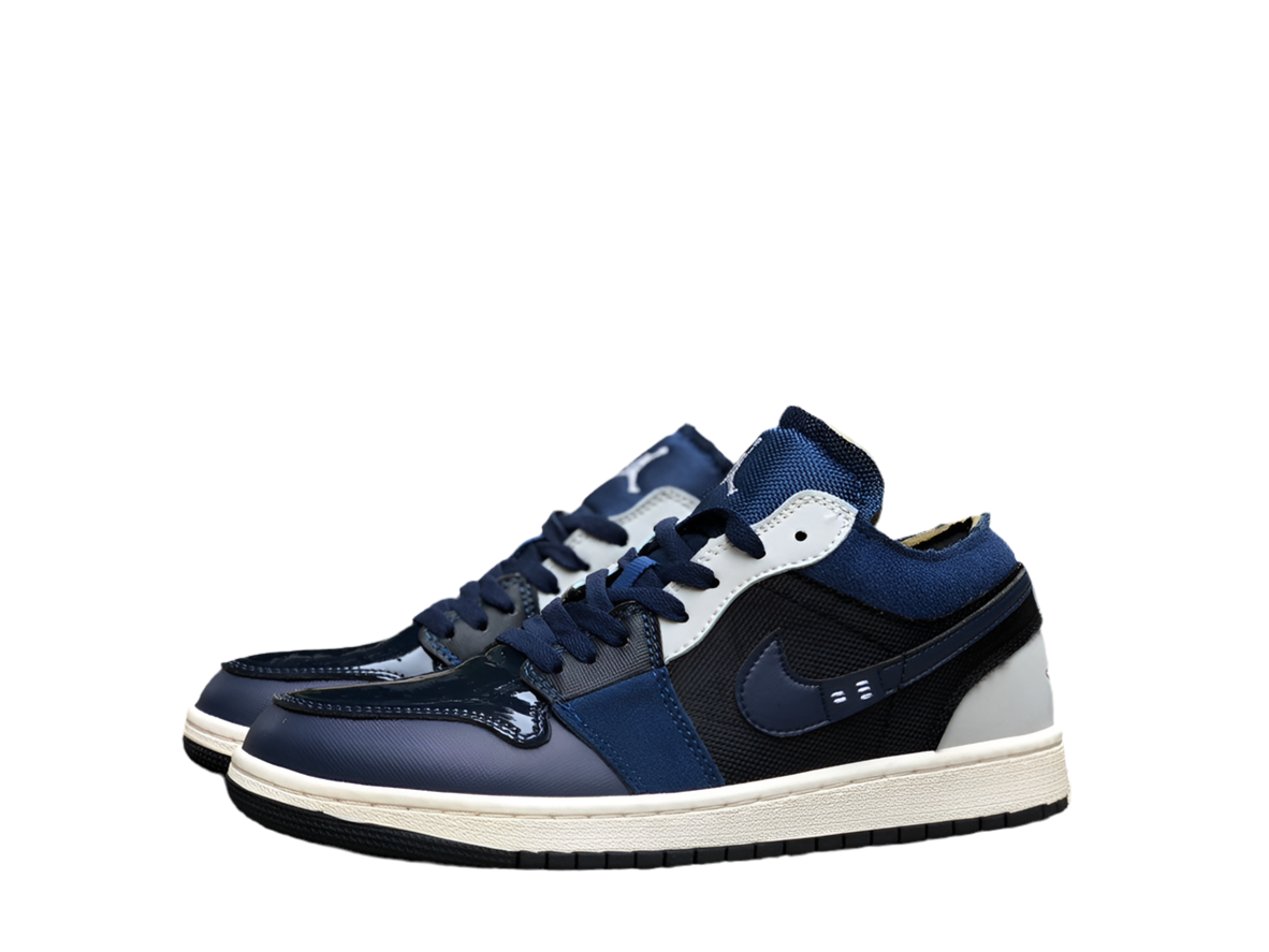 Jordan 1 Low SE Craft Obsidian French Blue Ashen Slate White