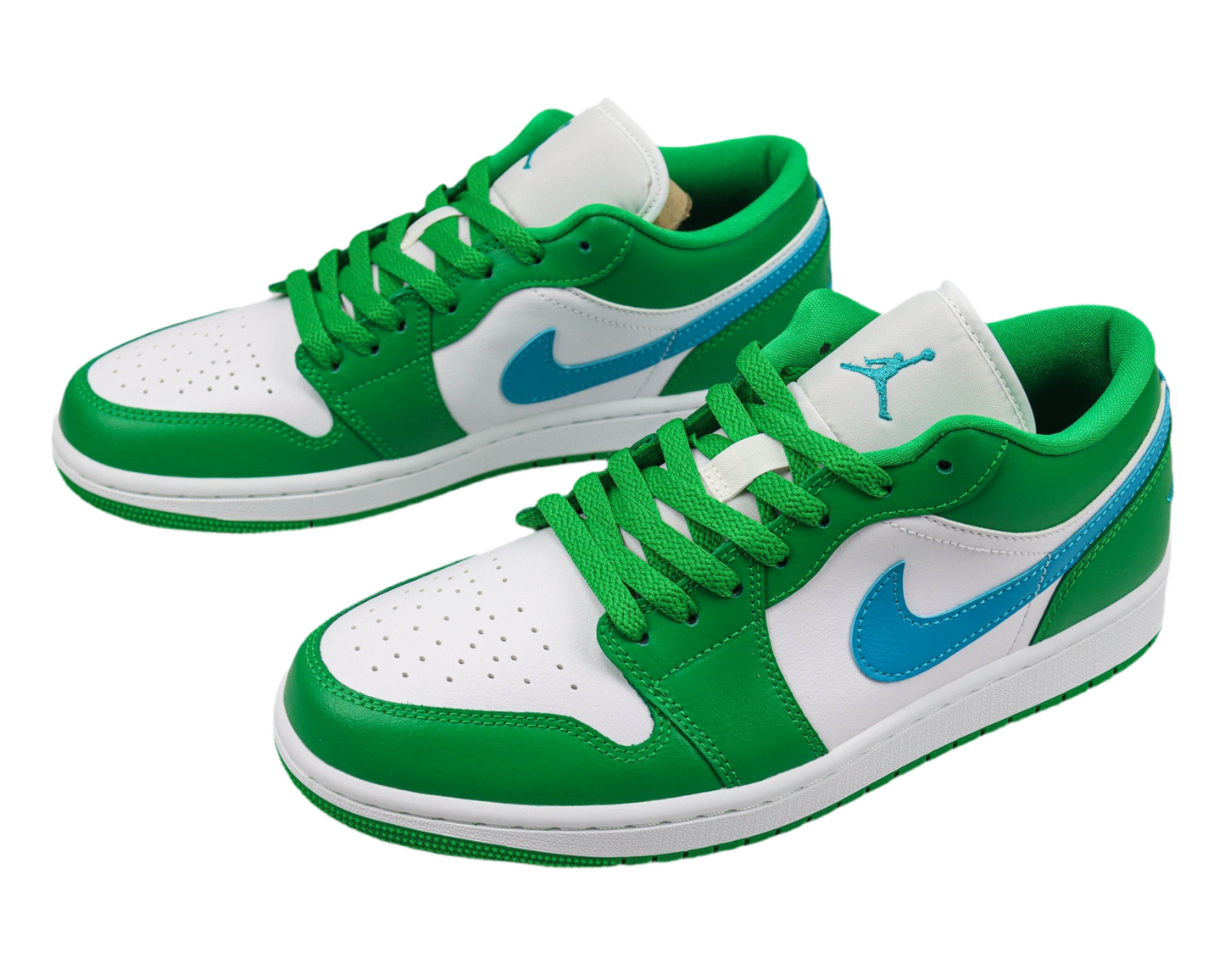 Jordan 1 Low Lucky Green Aquatone