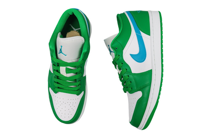 Jordan 1 Low Lucky Green Aquatone