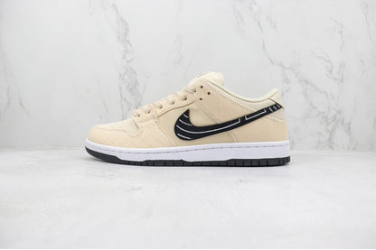 Nike SB Dunk Low Albino e Preto Jiu-Jitsu